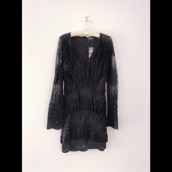 Fashion Nova Fringe Dress - Picture 4 of 5